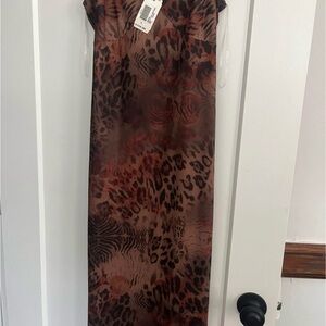 Leopard Print Maxi Dress